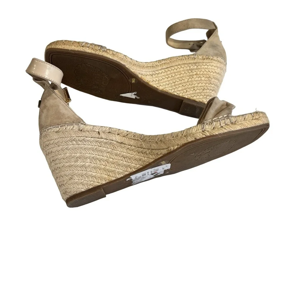 Vince Camuto Women's Meddrina Tortilla Espadrille Wedge Sandal sz 11‎